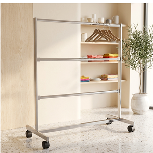 Présentoir pliable Bros Display pour vêtements, étagère métallique robuste et portable à plusieurs niveaux, présentoir de vêtements pour la vente au détail, OEM ODM Vietnam - Product Image 4