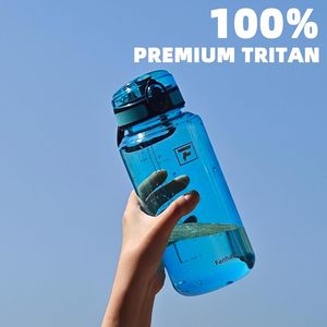 Bottiglia d'Acqua Trasparente da 32 oz in Tritan Senza BPA, Antigoccia, con Tappo Antipolvere, Riutilizzabile, per Uso in Palestra - Product Image 3