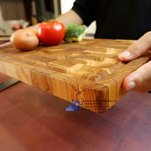 Planche à découper en bois d'acacia naturel et teck, non toxique, durable, pour cuisine, décoration intérieure, fournisseur Vietnam - Vente chaude - Product Image 1