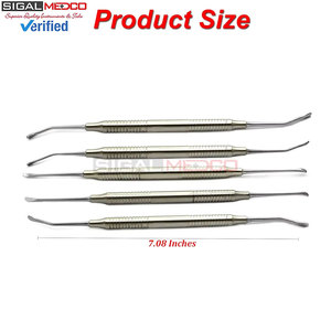 Sinus Lift Elevators Hollow Handle Set of 5 Professional Dental Sinus Lift Elevators Periosteal Sinus Surgical Medic Instruments - Product Image 4