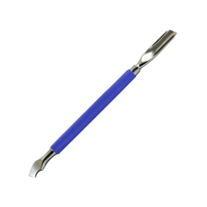 Pousse-cuticules en acier inoxydable de haute qualité, couleur unie, outil de précision pour le retrait du vernis gel, manucure, pédicure, usage en salon - Product Image 1
