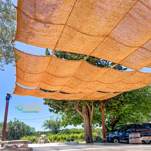 ECO2GO VIETNAM Toldo de Fibra de Coco Duradero, Diseños Triangulares, Cuadrados y Rectangulares, Protección Solar UV Natural para Espacios Exteriores - Product Image 1