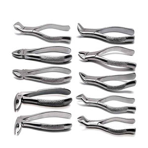 Juego de Pinzas Quirúrgicas Dentales Profesionales para Extracción, Alicates de Acero Inoxidable Duraderos para Extracción de Dientes en Adultos y Procedimientos Orales - Product Image 1