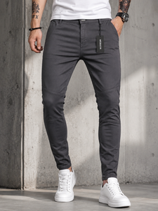 Webson <b>Men's</b> Slim Fit Stonewashed Blue Denim <b>Jeans</b> Mid Waist Elegant Style Winter Autumn Wear Wholesale Rate <b>Cheap</b> Price OEM - Product Image 6