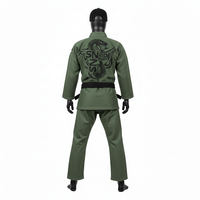 Uniforme de BJJ personnalisable pour adultes unisexe |   Kimono de Jiu-Jitsu durable 100% coton respirant et à séchage rapide |   Jiu-Jitsu brésilien