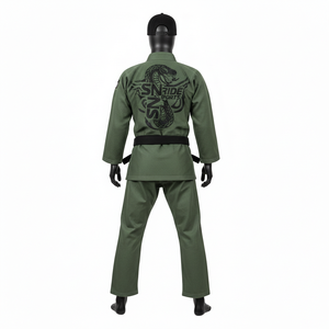 Uniforme de BJJ Personalizado |   Kimono de Jiu-Jitsu Resistente |   Traje de Jiu-Jitsu Brasileño para Entrenamiento y Competición, Gi de Jiu-Jitsu Resistente - Product Image 5