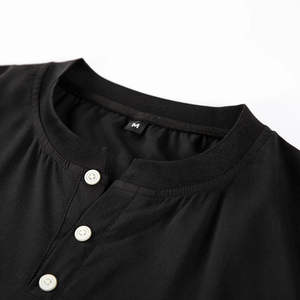 Ensemble de vêtements de sport pour hommes avec impression de logo personnalisé, ensemble décontracté en deux pièces, t-shirt et short de couleur unie, taille XL pour l'été, tenues de sport - Product Image 5