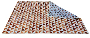 Handmade Natural Cowhide Leather <b>Carpet</b> Patchwork Rug With Hair On For Home and Office Area Rugs & Sets - Product Image 5