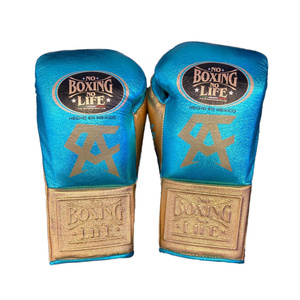 ราคาขายส่ง RTS คุณภาพสูง ถุงมือชกมวย Pro Fighting No Boxing No Life หนังแท้ กันลื่น สำหรับฝึกซ้อม รุ่น AS-BG-5052 - Product Image 6