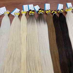 Extensiones de Cabello Natural Ruso Liso al por Mayor, Cabello Virgen en Tendencia, Sin Caída, Sin Enredos - Product Image 2