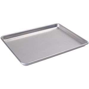 Luxury Silver Stainless Steel Serving Tray with Leather Handles Decorative <b>Rectangular</b> Metal <b>Mirror</b> Plate for Hotel Home Decor - Product Image 4