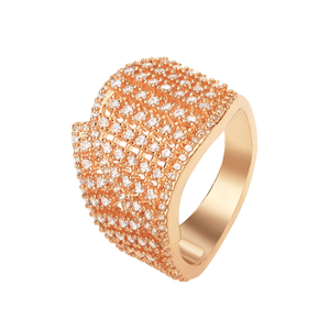 Round Cut Moissanite Diamond Wide Band <b>Ring</b> 925 <b>Silver</b> Iced Out Open Wrap <b>Ring</b> Luxury <b>Statement</b> Jewelry Gift for Women - Product Image 2