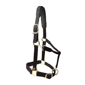Collier de tête pour cheval en PP bicolore entièrement réglable, personnalisable (couleurs et logo), avec accessoires en laiton durables, toutes tailles - Product Image 5