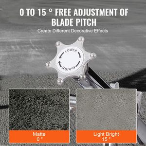 Allanadora de Concreto a Gasolina de 6HP, 38 Pulgadas, de Empuje, con Plato Flotante, de Uso Comercial Pesado para Acabado de Superficies de Concreto - Product Image 4