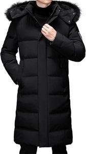 Custom <b>Bubble</b> Quilted <b>Coat</b> for Men Modern Slim Fit Design Stand Collar Front Thermal Padding Long Lasting Winter Performance - Product Image 3