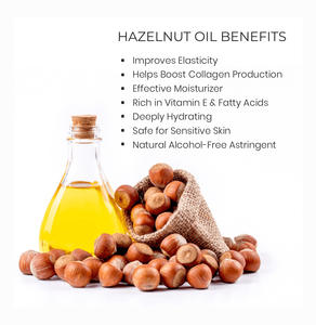 Huile de noisette biologique en vrac d'usine - Huile de noisette 100% pure et naturelle pour les soins du corps, de la peau et des cheveux - Product Image 6