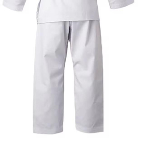 Vêtements de sport respirants en tissu polyester-coton confortable pour hommes, uniforme d'entraînement de judo et de karaté de haute qualité, vente chaude, personnalisation OEM - Product Image 3