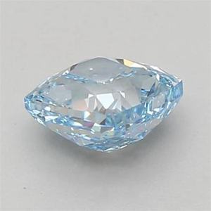 Diamant de laboratoire bleu vif fantaisie, taille coussin, 2,01 carats, certifié IGI, pierre libre pour la fabrication de bagues, pendentifs et bijoux - Product Image 4