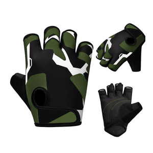 Gants de musculation sportifs personnalisés Geo Brothers Company, demi-doigts, polyester léger, respirant, qualité supérieure - Product Image 3