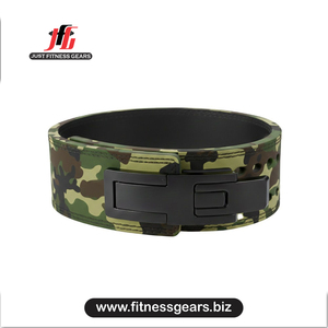 Ceinture de musculation à levier réglable JUST FITNESS GEARS, personnalisable avec votre marque, en cuir véritable, modèle JFG-LLB-2153, 15 lb, pour la musculation - Product Image 1
