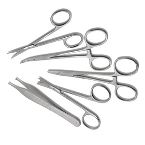 Kit de Instrumentos Microquirúrgicos Reutilizables de Acero Inoxidable Alemán de Alta Calidad, 5 Piezas, Proveedor Mayorista, Fabricante - Product Image 1