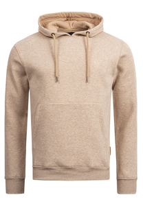 Sweat-shirt à capuche doublé polaire brossé chaud d'hiver pour homme, coupe régulière, épais et doux, vente en gros - Product Image 4