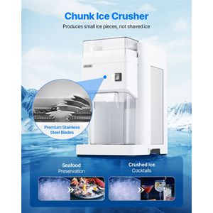 Máquina Eléctrica Comercial para Raspar Hielo de 300W con Motor Premium, Capacidad de 1.91QT/1.8L, Cuchillas de Acero Inoxidable para Bar, Hogar y Fiestas - Product Image 2
