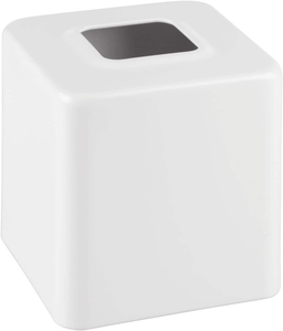 Metal Square Tissue <b>Box</b> Cover Modern Facial Paper Holder Accessories for Bathroom <b>Vanity</b> Countertop Bedroom Dresser Night Stand - Product Image 4