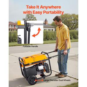 Générateur portable tri-carburant 13500W de puissance crête, démarrage électrique, GPL, gaz naturel, alimentation de secours domestique 12000W 11000W de puissance crête - Product Image 4