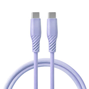 Durable 0,5 M 1M 1,5 M 2M Cable DE DATOS USB C de silicona suave para teléfonos móviles IOS Power Banks Computadoras Coches - Product Image 5