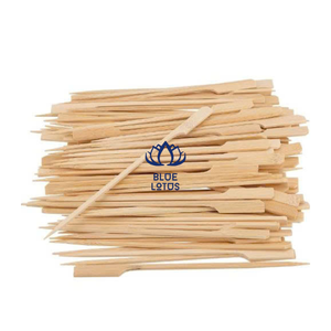 FACTORY DIRECT Sustainable Bamboo Skewers Smooth <b>Disposable</b> Food Sticks for Kebab Meat <b>BBQ</b> and Catering - Product Image 1