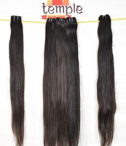 Extensiones de Cabello Humano Ondulado Profundo Sin Procesar, 100% Remy, Doble Trama a Máquina, de Cabello Indio con Cutícula Alineada, Económicas - Product Image 3