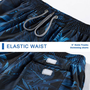 Shorts de bain à séchage rapide pour hommes, personnalisables avec poche zippée, shorts de plage streetwear pour hommes, shorts de bain - Product Image 4