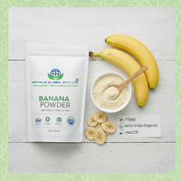 Groothandel Biologische Bulk Fijngemalen Gedroogde Groene Bananenpoeder Premium Kwaliteit Voedingsrijk Vacuüm Verpakt HP Valia Voedingsmiddelenkwaliteit Export