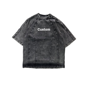 T-shirt Homme Col Rond 100% Coton 280-300 GSM, Coupe Ample, Logo Personnalisé, Écologique et Respirant de Haute Qualité - Product Image 5