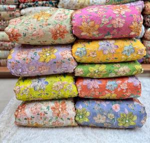 Accessoires de Sarees de Mariage Brodés de Haute Qualité en Dentelle de Miel Non Tissée Jimichu, Finition Brillante, Toucher Doux, Poids Moyen, Design de Créateur - Product Image 2