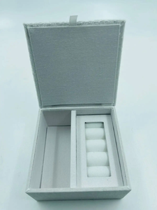 Floral Beaded Jewelry <b>Box</b> Square Elegant Style with Lids for Jewellery <b>Storage</b> - Product Image 4