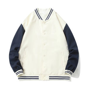 Chaqueta de béisbol nueva, estilo bomber, deportiva, informal, universitaria, para hombre. - Product Image 5