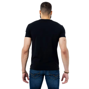 Camisetas de hombre 2026 de cuello redondo 100% algodón, ajustadas, con pedrería, personalizadas, de manga corta, para fitness - Product Image 2