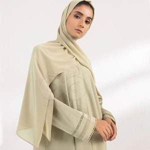 Women Abaya With Stone Work Long Sleeve Muslim Maxi Dress Dubai Style Modest <b>Islamic</b> <b>Clothing</b> Elegant Party Wear Wholesale - Product Image 4