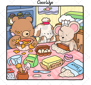 Cozy Friends : Livre de coloriage pour adultes et adolescents avec des personnages d'animaux super mignons (Vente en gros) - Product Image 3