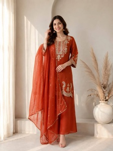 Vestido de novia de excelente calidad, trajes de salwar nupcial, salwar kameez para fiestas, de proveedor indio. - Product Image 1