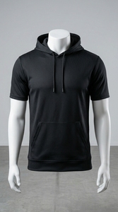 Camiseta con Capucha para Hombre, Ropa Deportiva Ligera, Top Informal - Product Image 2