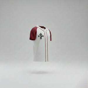 Camiseta de Béisbol de Primera Calidad, Transpirable, con Estampado Digital, 100% Poliéster, Cuello en V, Manga Corta, por RIVIAN ATLANTIC - Product Image 5