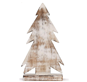 Árbol de Navidad 3D de Madera sin Acabado para Pintar, Decoración de Mesa, Kit de Manualidades con Corte Láser, para Niños - Product Image 3