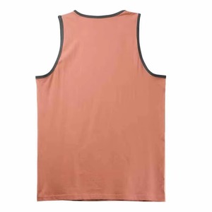 Vente en gros de débardeurs pour hommes personnalisés, fabricant OEM, fournisseur de marques privées, production en vrac, débardeur de sport slim fit, tissu 170 GSM - Product Image 5