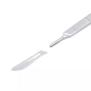 Lame de scalpel chirurgical en acier inoxydable, manuelle, pour chirurgie générale, instrument certifié CE classe I - Product Image 3