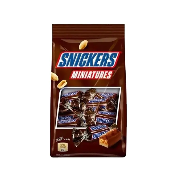 Wholesale Mars, Snickers Peanut Sandwich Chocolate Bar Energy Bar Boxed Snacks Candy