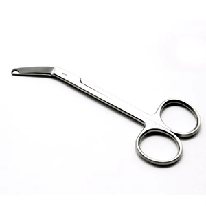 กรรไกรตัดไหมเย็บแบบโค้งพรีเมียม - กรรไกรตัดไหมเย็บขนาดเล็กพร้อมใบมีดแบบตะขอสำหรับการผ่าตัดทางคลินิกที่ละเอียด - Product Image 1