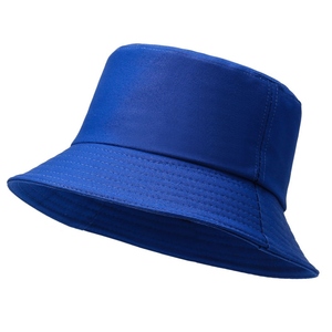 Chapeau Bob Unisexe en Nylon Lavé Brodé à la Main Couleur Unie Décontracté Réglable Adulte Printemps-Été Logo sur Panneau Avant 56-58CM - Product Image 4